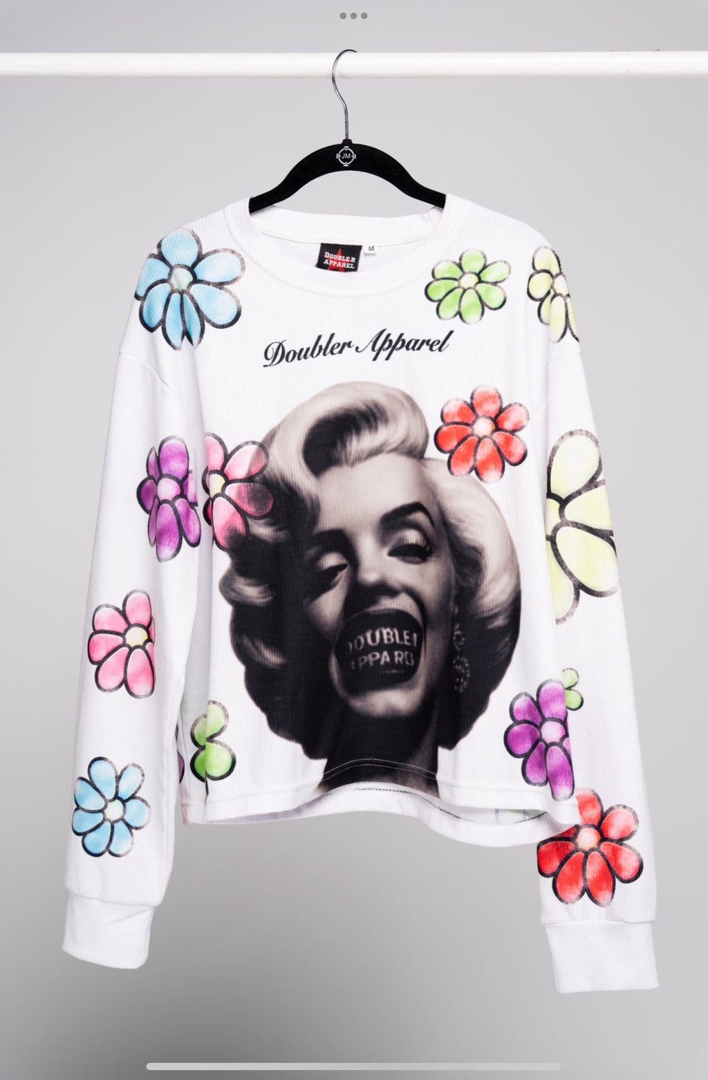 Marilyn Monroe flower long sleeve