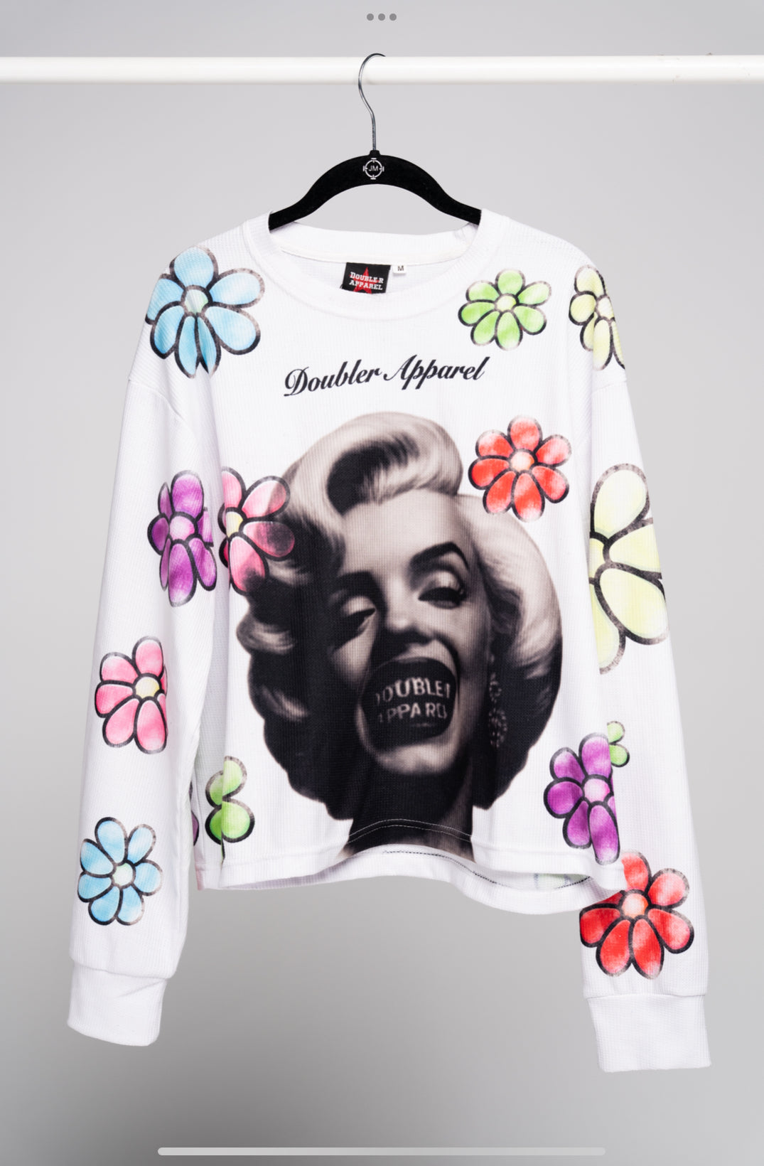 Marilyn Monroe flower long sleeve