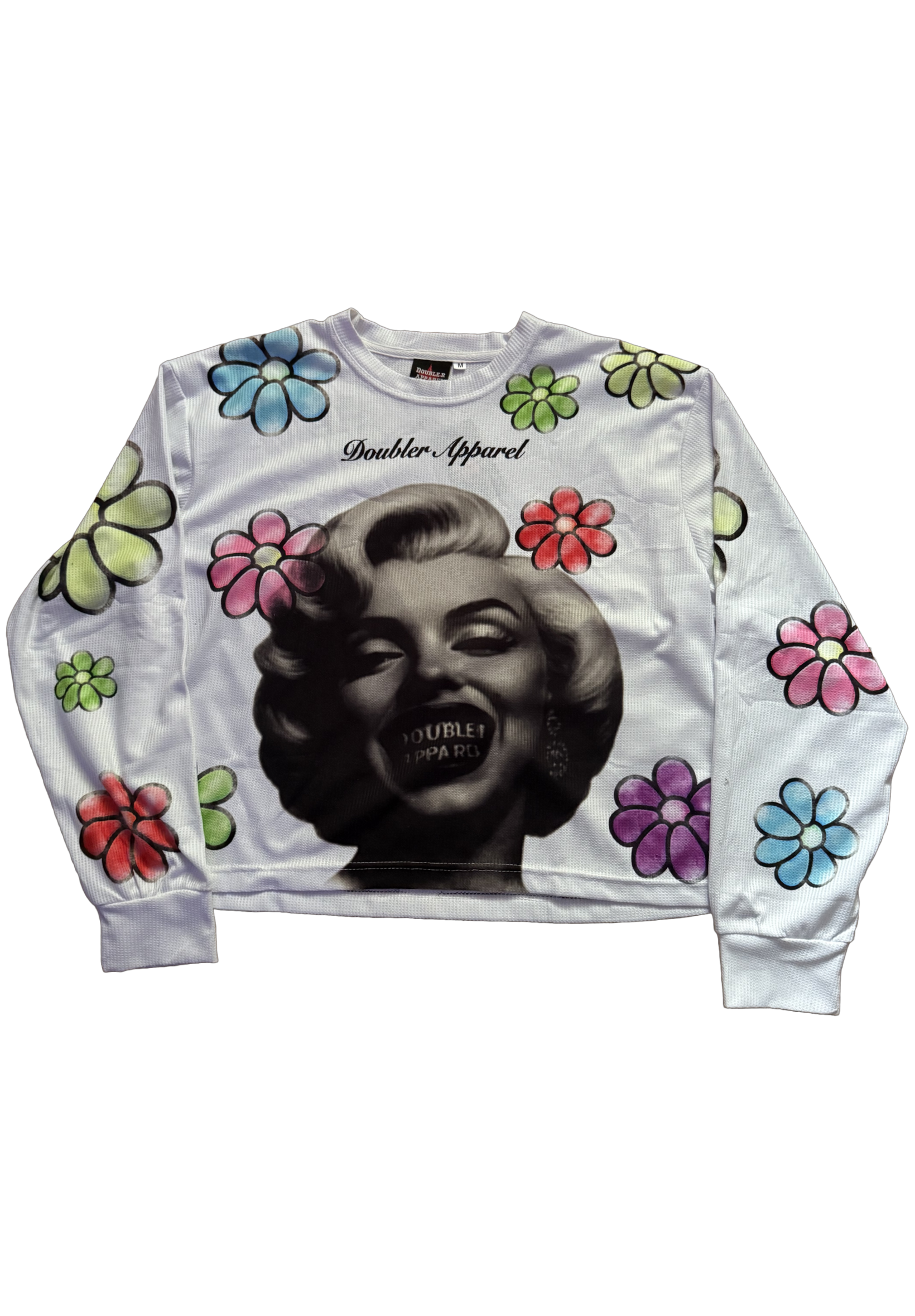 Marilyn Monroe flower long sleeve