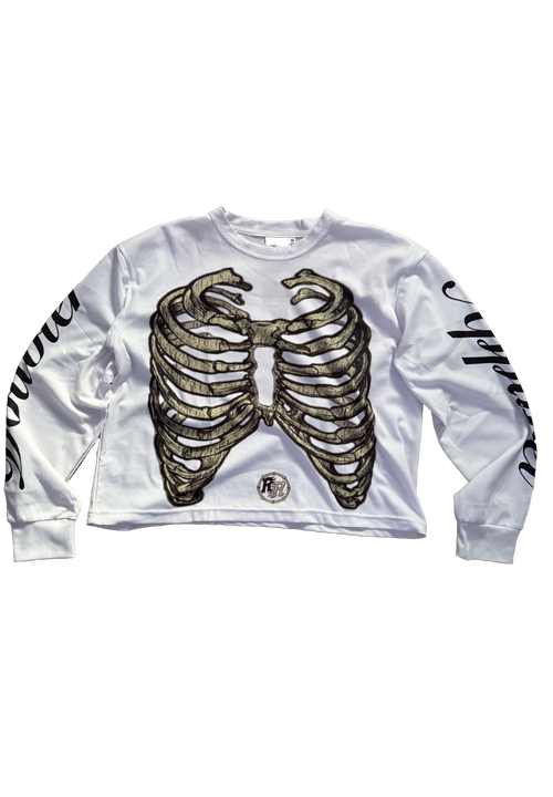 Rib cage long sleeve