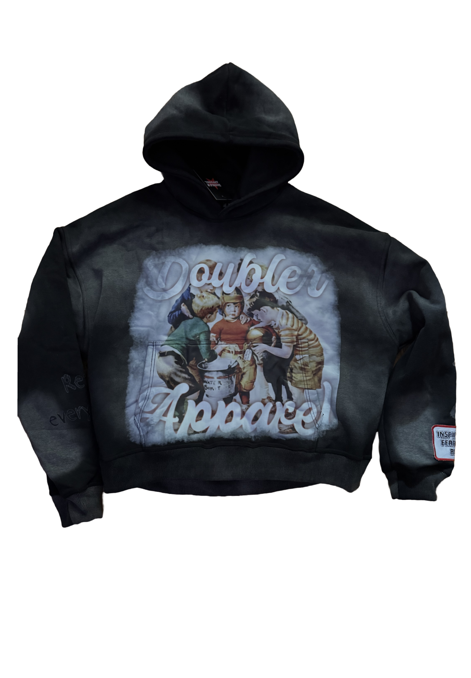 “Double R Apparel” fear of being average vintage hoodie